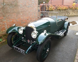 1925 Bentley Touring,Rob and Bea McLellan